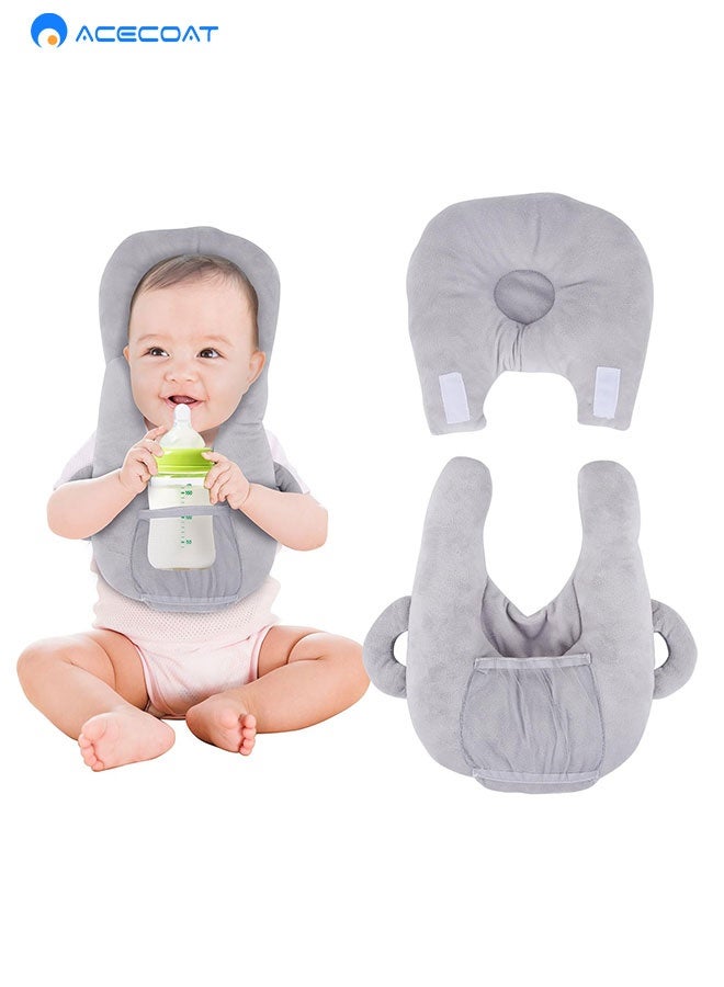 ACECOAT Adjustable Baby Bottle Holder for Self Feeding, Baby Self Feeding Cushion and Propper for Baby Bottle - Image 2
